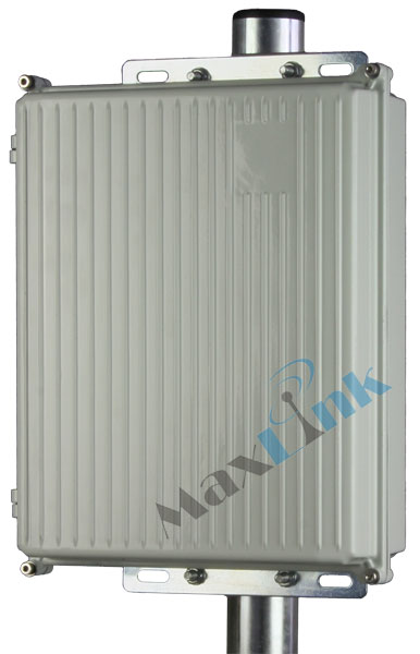 MaxLink AluBox hliníková vodotěsná univerzální montážní krabice pro MikroTik RouterBoard