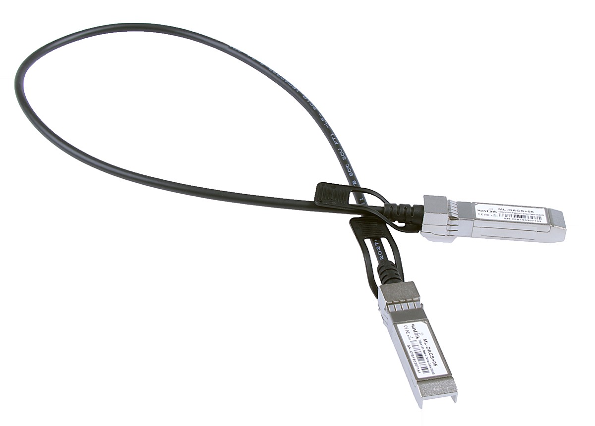 MaxLink 10G SFP+ Direct Attach Cable, passive, DDM, 0,5m
