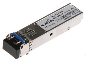 MaxLink 1.25G SFP optical module, SM, 1310nm, 3km, 2x LC MaxLink 1.25G SFP optical module, SM, 1310nm, 3km, 2x LC