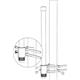 MaxLink omnidirectional antenna 12dBi, 2.4GHz