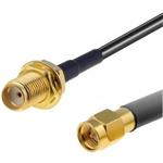 Pigtail RF240 0,5m - SMA female / SMA male